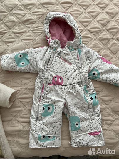 Зимний комбинезон для девочки