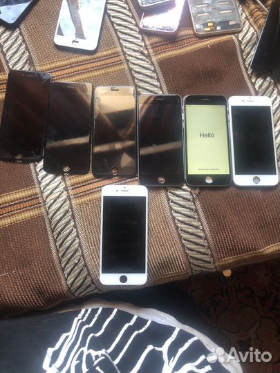 Экран на iPhone 6 и 6s и +адин рабочий