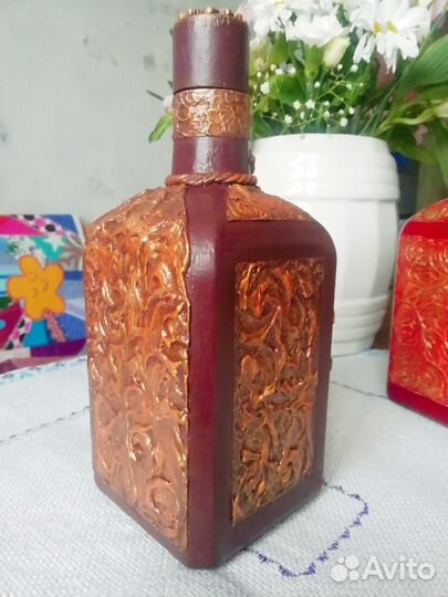 Бутылка декоративная