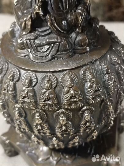 Погода 1.000 Будд латунь