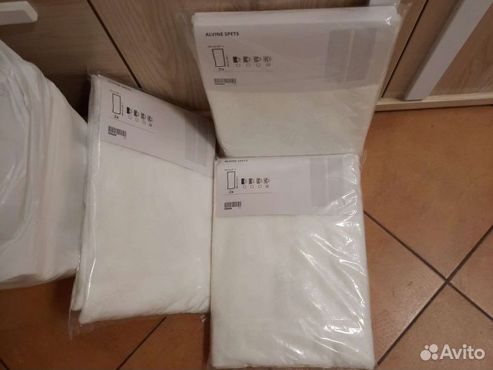 Тюль Альвине, Хилдрун, Лиль, упаковка из Икея