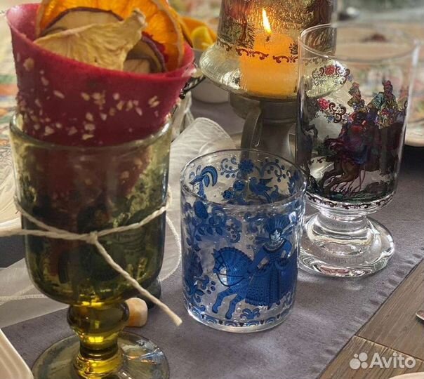 Старинные бокалы Европа