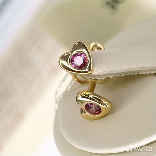 Золотые серьги 585 золото