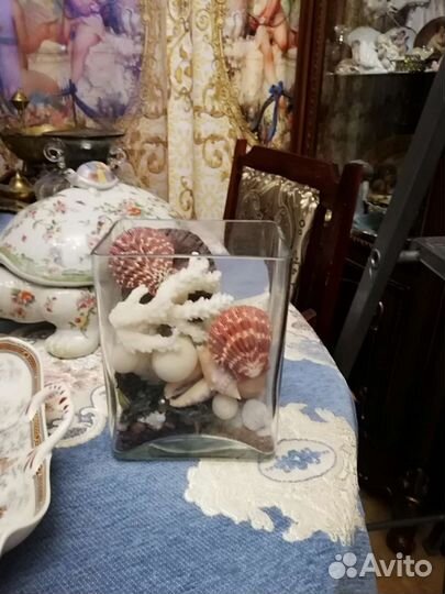 Вазы стеклянные для интерьера