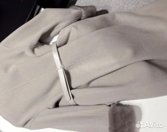 Кашемировое пальто Loro Piana с мехом FAL9174