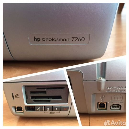 Фотопринтер HP photosmart 7260