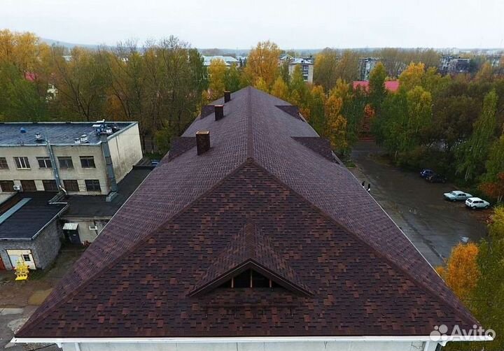 Гибкая черепица Docke PIE standard Тетрис/Коричнев