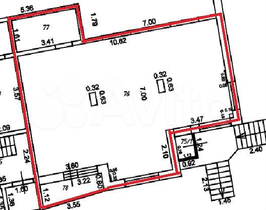 Торговая площадь, 72 м²