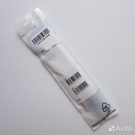 Ремешок ремень Casio CHR-200-1 CHR-200J-1B длинный