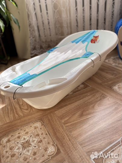 Ванночка для купания с гамаком