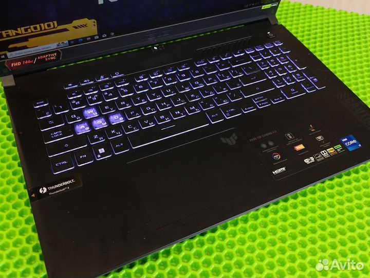 Asus TUF (17'3-144Hz/i7-12700H/RTX4050/24GB/SSD1TB