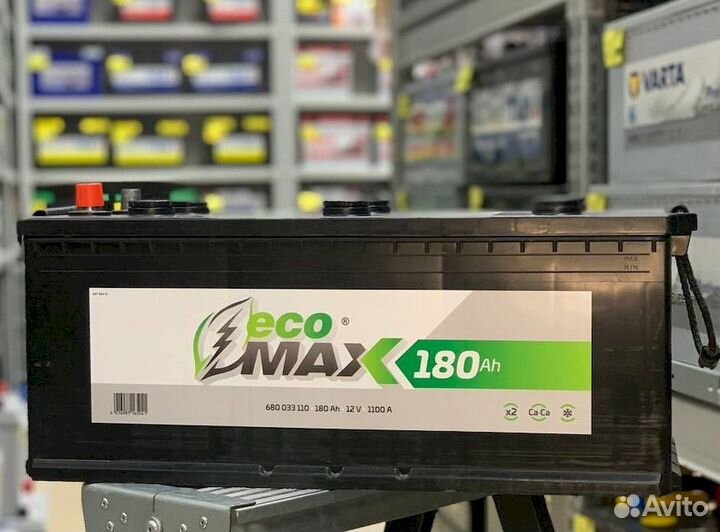 Аккумулятор новый eсo MAX 180 Ач