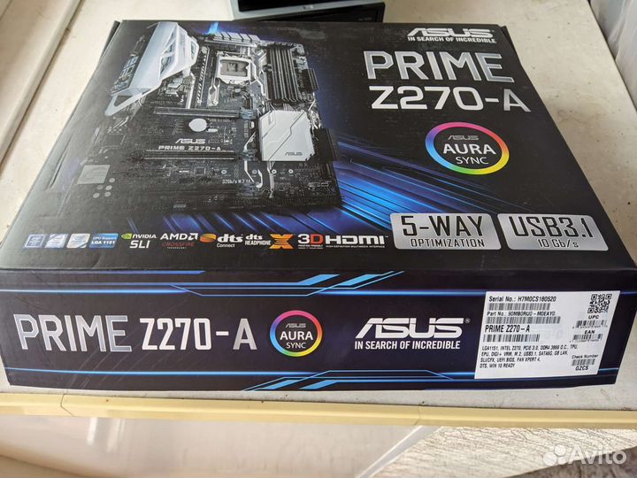 Asus prime Z270-A