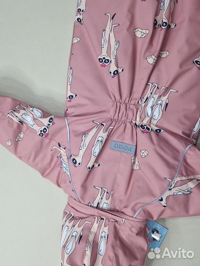 Демисезонный комбинезон новый для девочки 80- 104