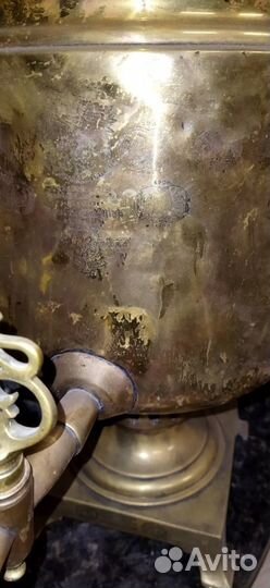 Антикварный самовар с орлом Баташева на подарок