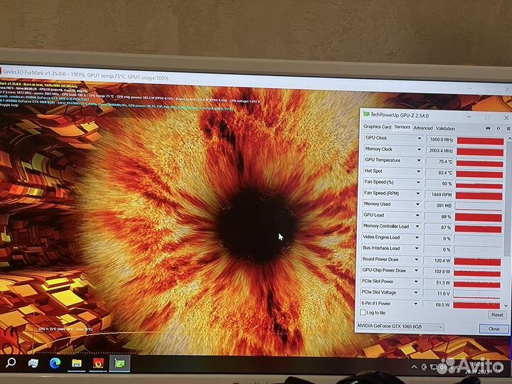 Видеокарта gtx 1060 6gb