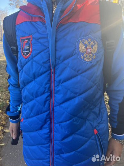 Жилетка форвард синия