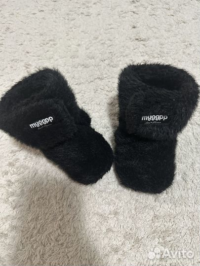 Теплые пинетки 13 см