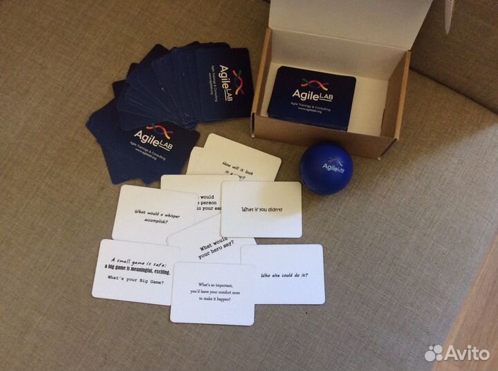 Карты для коучинга, рабочая тетрадь Agile Lab