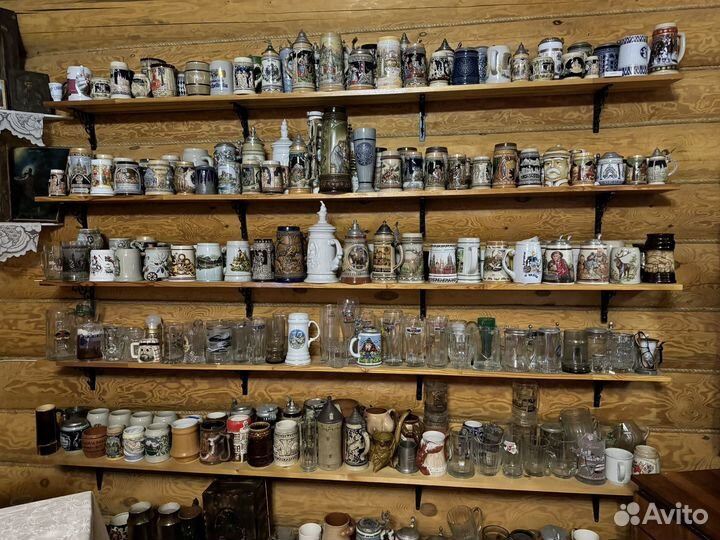 Коллекция пивных кружек