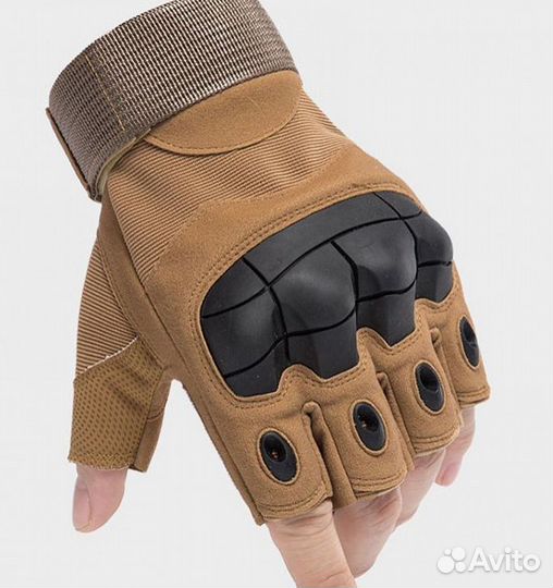 Перчатки тактические беспалые