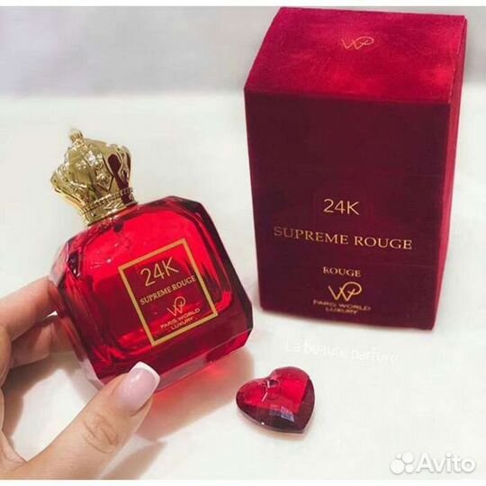 Paris world luxury24K Supreme Rouge