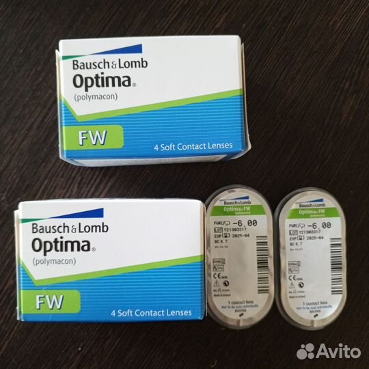 Линзы Bausch&Lomb Optima -6