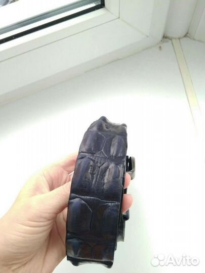 Ремень кожаный новый