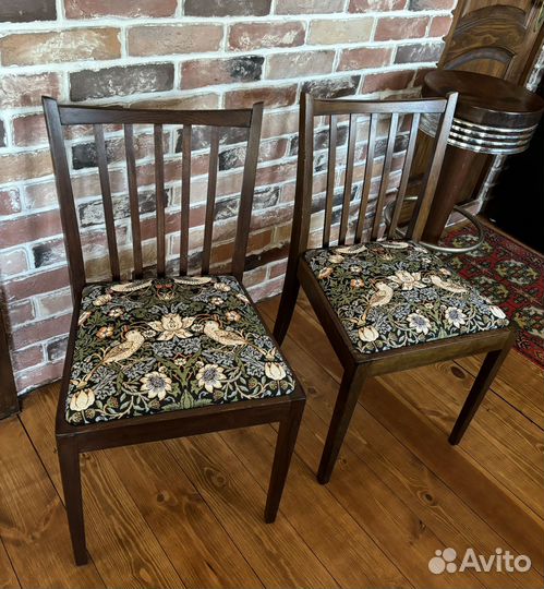 Винтажные стулья из массива