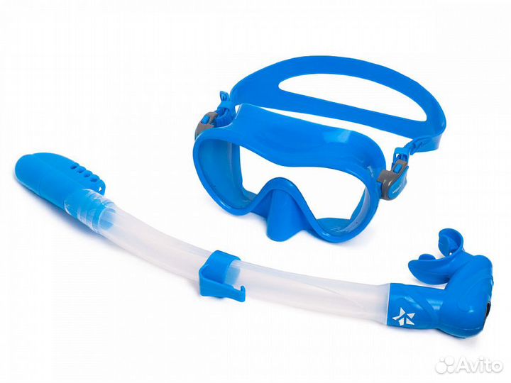 Комплект маска и трубка Агидель Blue Sea
