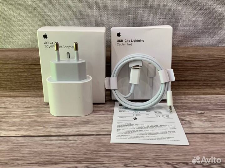 Зарядка на iPhone 20w