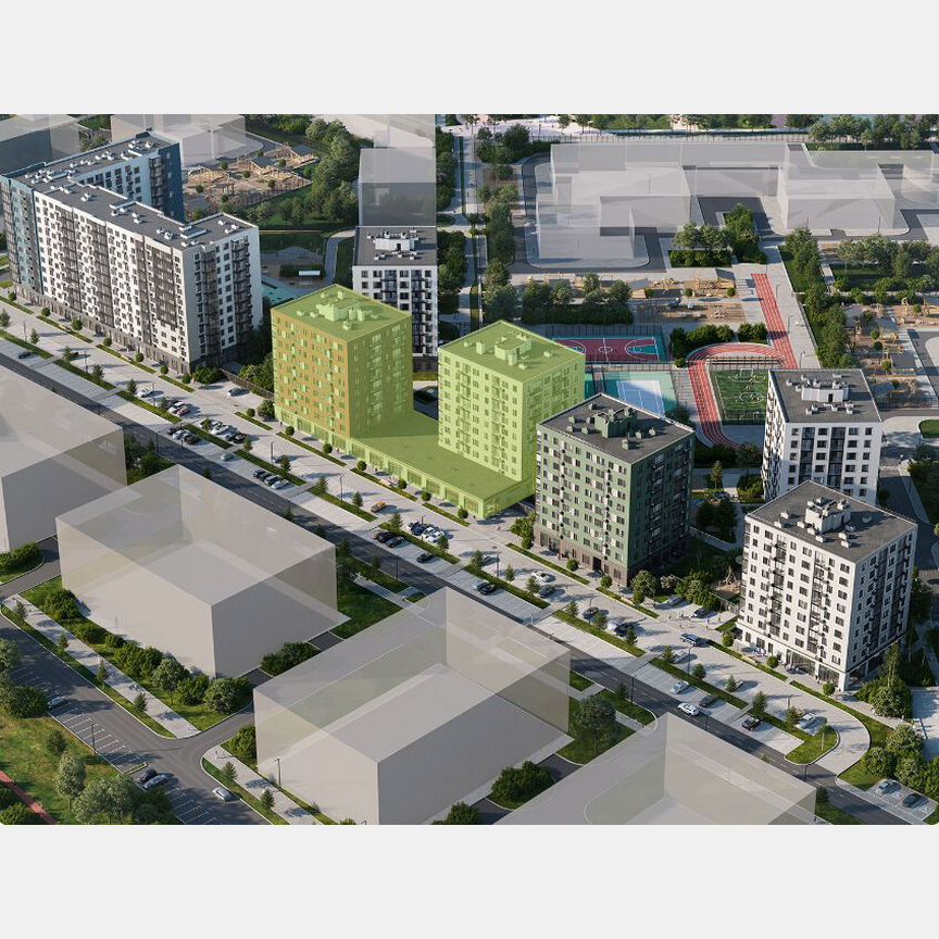 Квартира-студия, 21,6 м², 4/9 эт.