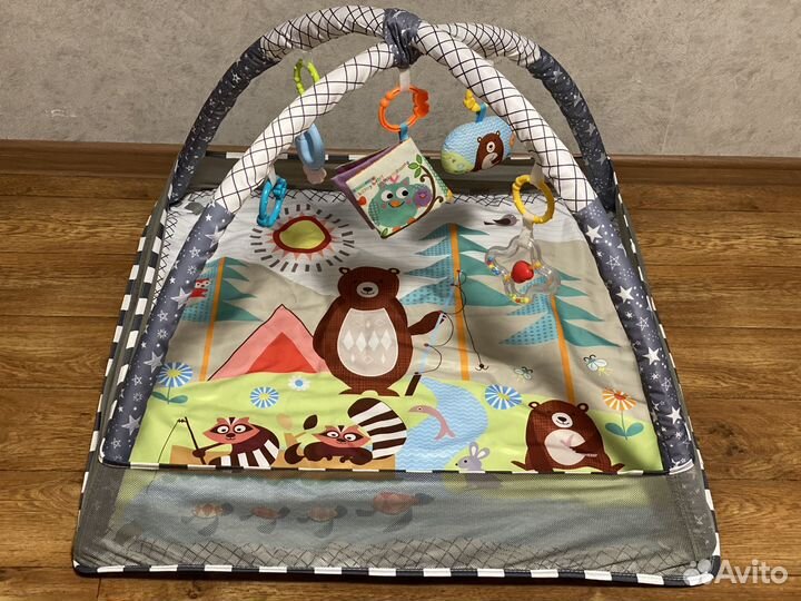 Развивающий игровой коврик-манеж