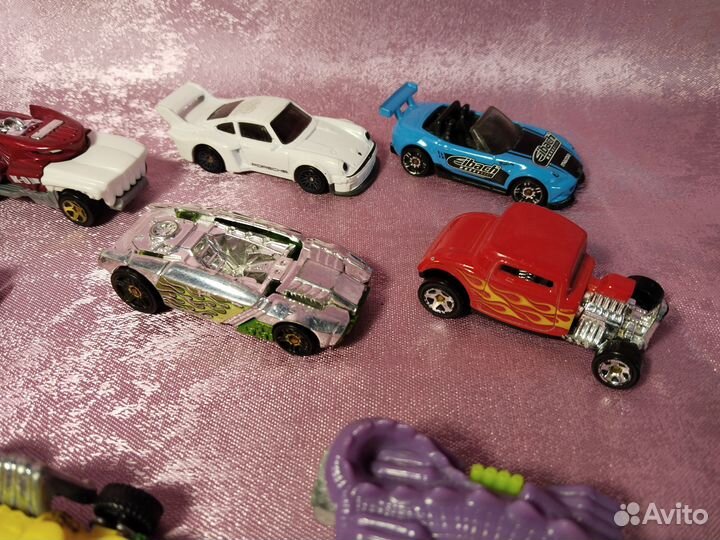 Hot Wheels 10 шт. машинки Малайзия Croc rod Hotwei