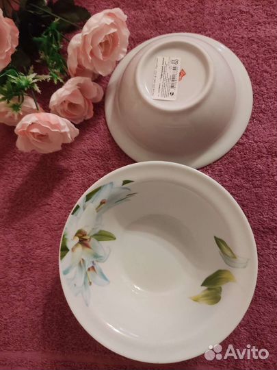 Тарелки разные