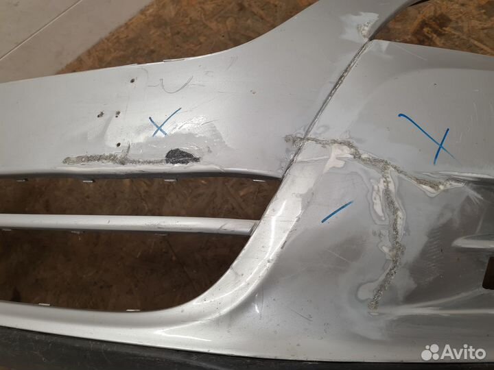 Volkswagen tiguan 1 бампер передний