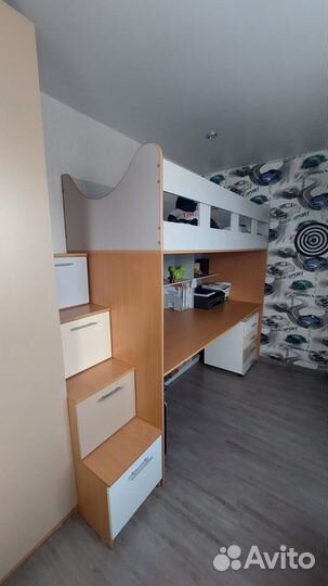 Кровать чердак