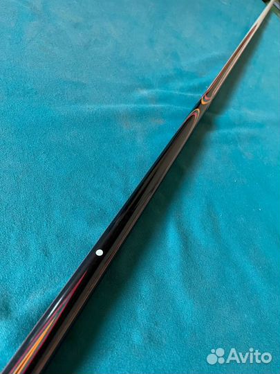 Поповский кий Баринова черный эбен трехсоставной