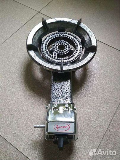 Мощная газовая горелка для автоклава и казана