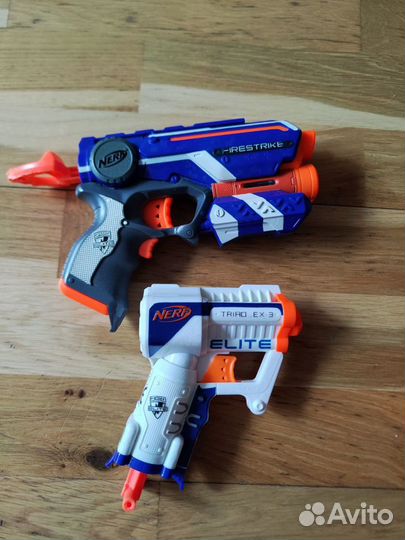 Nerf детские бластеры