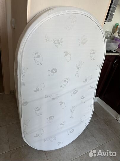 Овальный матрас 125 75