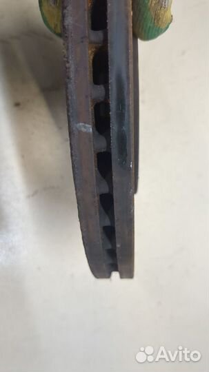 Диск тормозной Peugeot 406, 1998