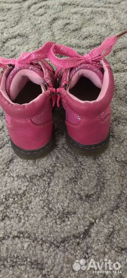 Ботинки для девочки 22 размер