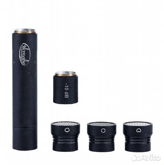 Октава мк-012 стереопара чёрный, деревянный футляр