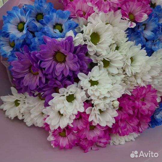 Букет-гигант из хризантем