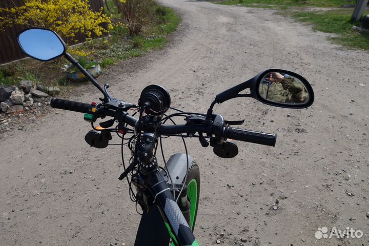 Велосипед с мотором двигатель 4 тактный новый