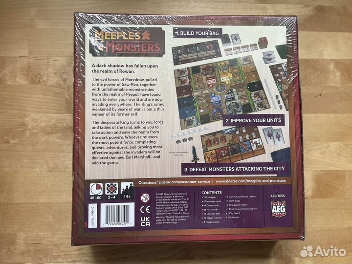 Meeples & Monsters настольная игра