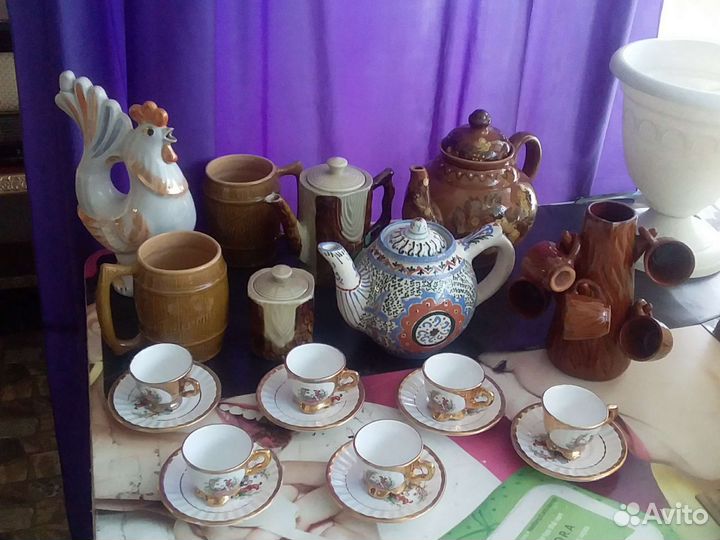 Изделия из керамики ретро СССР