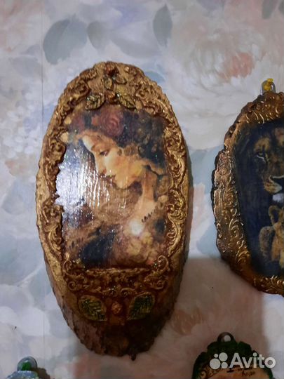 Бутылка декупаж