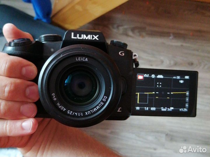 Panasonic leica 25 f1,4